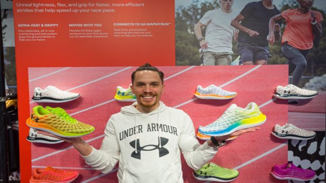 Under Armour at Half Marathon Expo