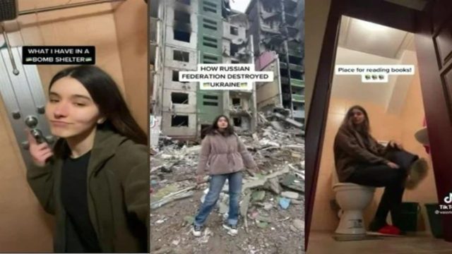 Πόλεμος στην Ουκρανία: Νεαρή φωτογράφος καταγράφει τη ζωή της στο TikTok και γίνεται viral (video)