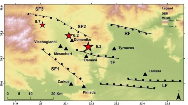 Τρόμος με τον σεισμό στον Τύρναβο: Ενεργοποιήθηκαν δύο «τυφλά» ρήγματα