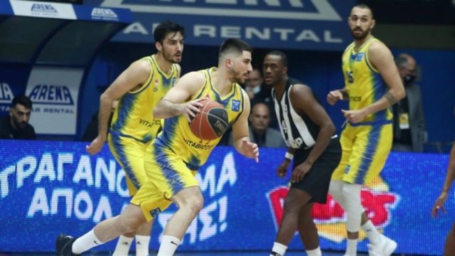 Basket League: To  Περιστέρι επικράτησε του ΠΑΟΚ με 68-67