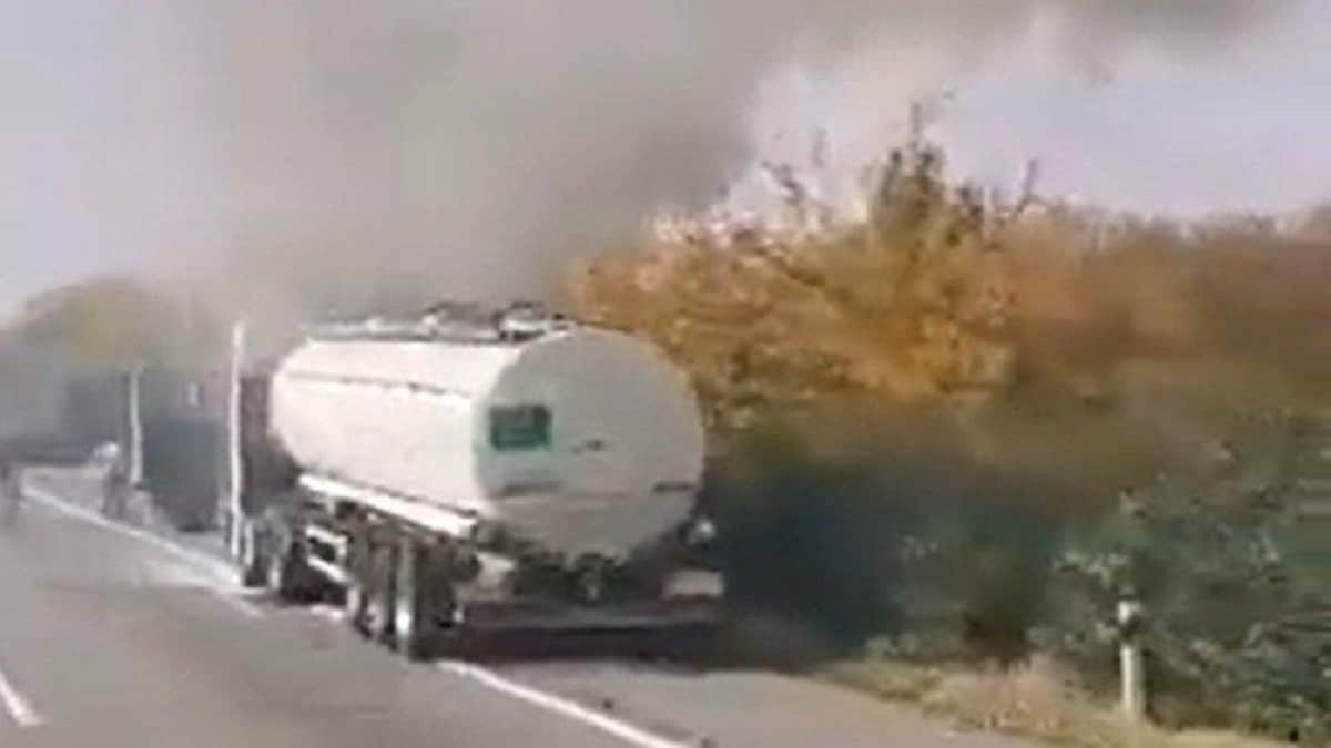 “Συναγερμός” στη Θεσσαλονίκη: Κλειστή η Εγνατία Οδός μετά από πυρκαγιά σε βυτιοφόρο