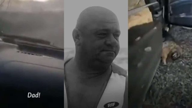 “Σε παρακαλώ μπαμπά, μην πεθάνεις”: Η σπαρακτική στιγμή που ο γιός κλαίει πάνω από τον πατέρα του που χτυπήθηκε από ρωσικά τανκς (video)