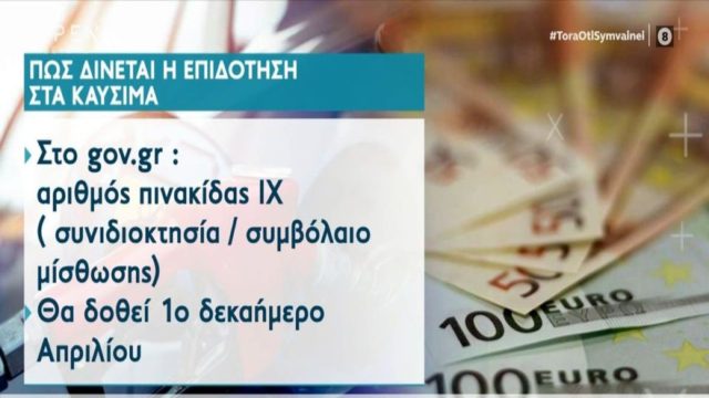 Καύσιμα: Αυτά είναι τα ποσά και τα κριτήρια! Επιπλέον επιδότηση 5 ευρώ για χρήση ψηφιακής κάρτας (Video)