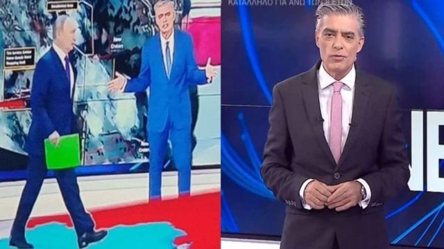 Άφωνοι οι τηλεθεατές, είδαν τον Πούτιν να “εισβάλει” στην εκπομπή του Νίκου Ευαγγελάτου