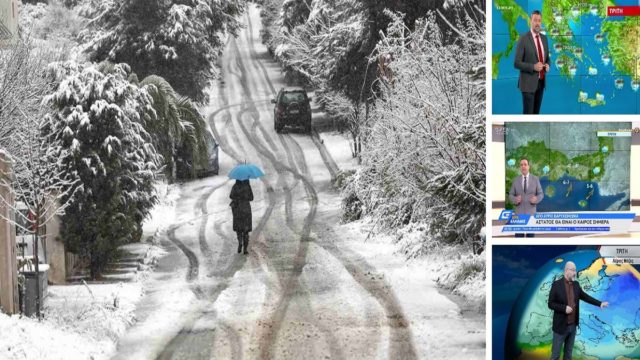 Καιρός σήμερα 8/3: Έρχονται χιόνια στην Αττική! Κρούουν καμπανάκι Καλλιάνος, Αρναούτογλου και Μαρουσάκης –  Πότε θα «χτυπήσει» η νέα κακοκαιρία (Video)