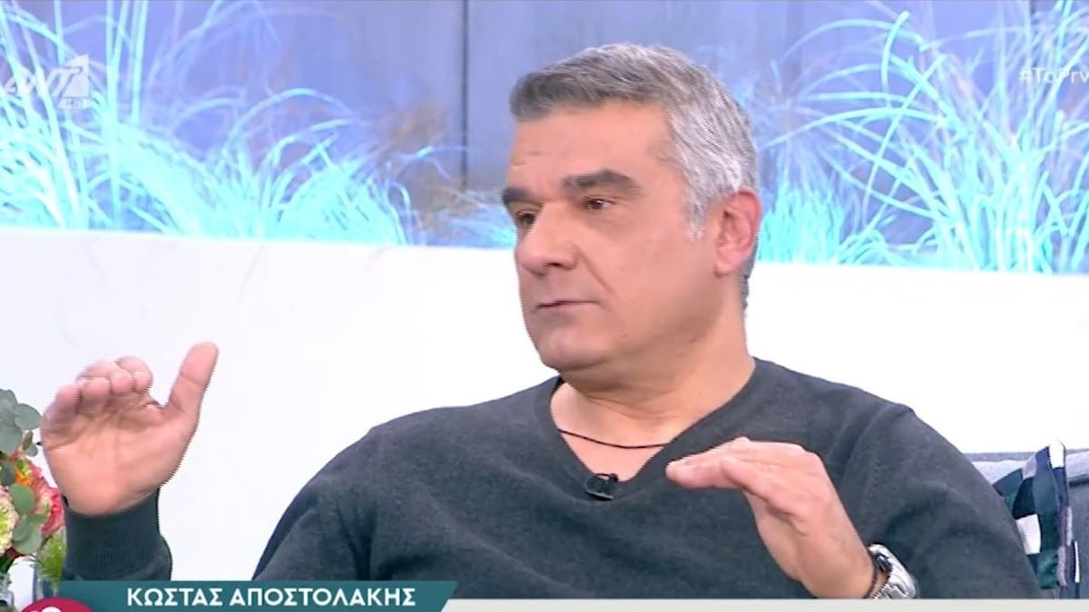 Εξομολόγηση Κώστα Αποστολάκη: «Έχω εκμεταλλευτεί γυναίκες, συναδέλφους και…» (Video)