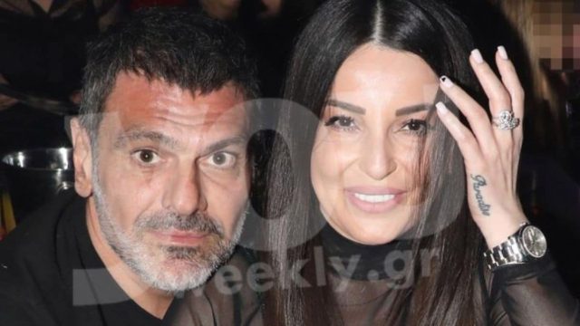 Ποια Έλενα Παπαρίζου: Με μίνι παγιετέ φόρεμα και μαύρες γόβες η σύζυγος του Τόνυ Μαυρίδη