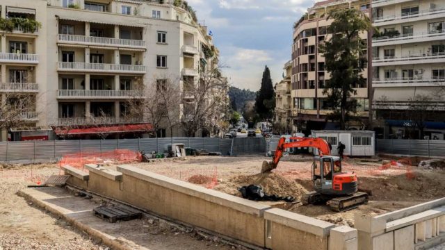 Η φωτογραφία της ημέρας: Η Αθήνα αλλάζει ξανά – Ανάπλαση του Κολωνακίου για τη Γραμμή 4 του Μετρό