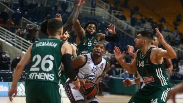 Euroleague: «Λύγισε» από Αρμάνι και διαιτησία ο Παναθηναϊκός!