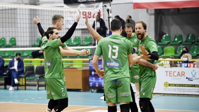 Volley League: Παναθηναϊκός – Ολυμπιακός 3-0 – Άνετη νίκη για το εντυπωσιακό τριφύλλι