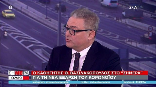 Κορωνοϊός – Νέο ξέσπασμα Θ. Βασιλακόπουλου για τους ανεμβολίαστους: «Δεν έχει λογική να επιτραπεί η είσοδός τους στην εστίαση» (video)