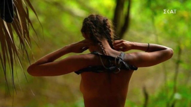 Διάσημη παίκτρια του Survivor έμεινε γυμνή On camera: Τα πέταξε όλα η Βρισηίδα (ΒΙΝΤΕΟ)
