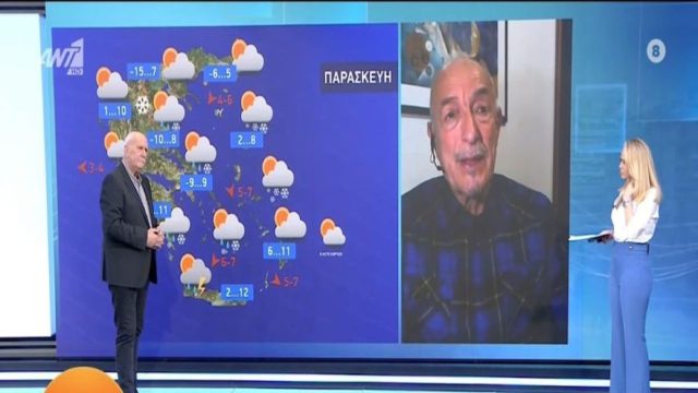 Καμπανάκι Τάσου Αρνιακού: «Χιονοστρώσεις έως και 10 εκατοστά στα βόρεια προάστια της Αθήνας…» – Η πορεία της κακοκαιρίας μέχρι την Κυριακή (Video)