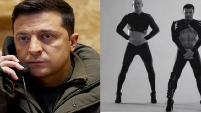 Όταν ο Βολοντίμιρ Ζελένσκι χόρευε με δερμάτινο κολάν και γόβες! (video)