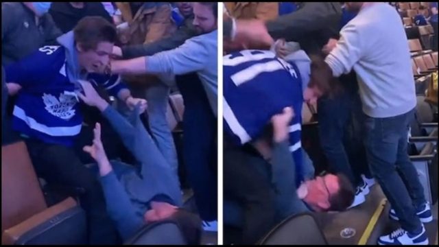 Ακούμπησε τη κοπέλα του ένας άγνωστος και αυτό που ακολούθησε δεν το περίμενε κανείς (video)