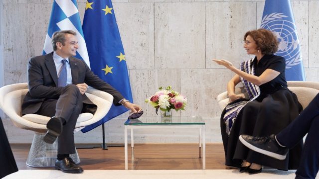 Παρέμβαση Μητσοτάκη για τον βανδαλισμό στην Αγία Σοφία – Το μήνυμα προς την γενική διευθύντρια της UNESCO