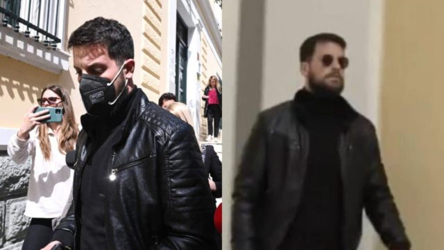 «Που είναι η έξοδος;»: Αμήχανος και ταραγμένος ο Μάνος Δασκαλάκης κατά την έξοδό του από την ανακρίτρια (video)
