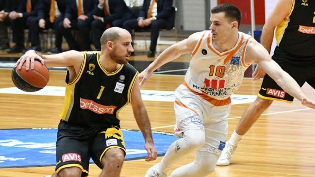 Προμηθέας Πάτρας – ΑΕΚ 85-89: Ηγέτης Κολόμ στην επιστροφή του Λάνγκφορντ