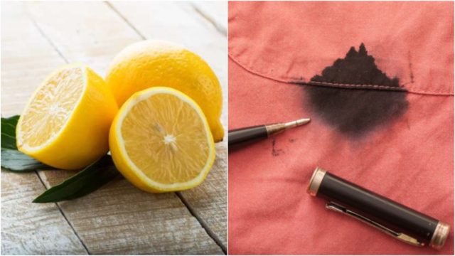Λεκέδες από Μελάνι; Ο αχτύπητος συνδυασμός με λεμόνι και 1 ακόμα υλικό που θα σας λύσει τα χέρια