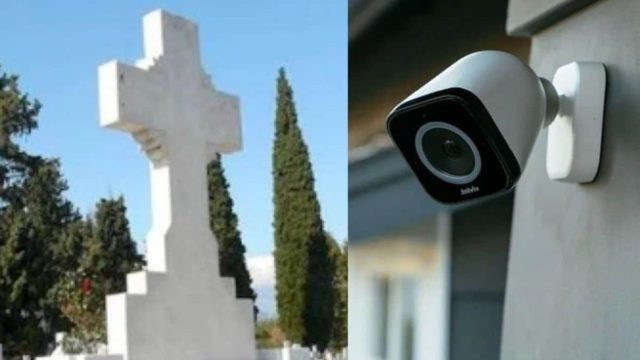 Έβαλε κρυφή κάμερα στον τάφο του άντρα της και… πάγωσε με αuτό που είδε το πρωί
