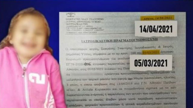 Νεκρά παιδιά στην Πάτρα: Στο «φως» η δεύτερη ιατροδικαστική έκθεση για τη μικρή Μαλένα – Τι ανέφερε ο ιατροδικαστής Σωκράτης Τσαντίρης (Video)