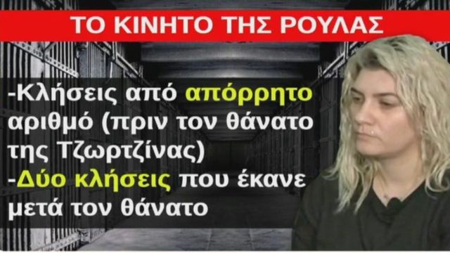 Νεκρά παιδιά στην Πάτρα: «Μίλησε» το κινητό της Ρούλας Πισπιρίγκου – Οι κλήσεις που έκανε πριν και μετά τον θάνατο της Τζωρτζίνας (Video)