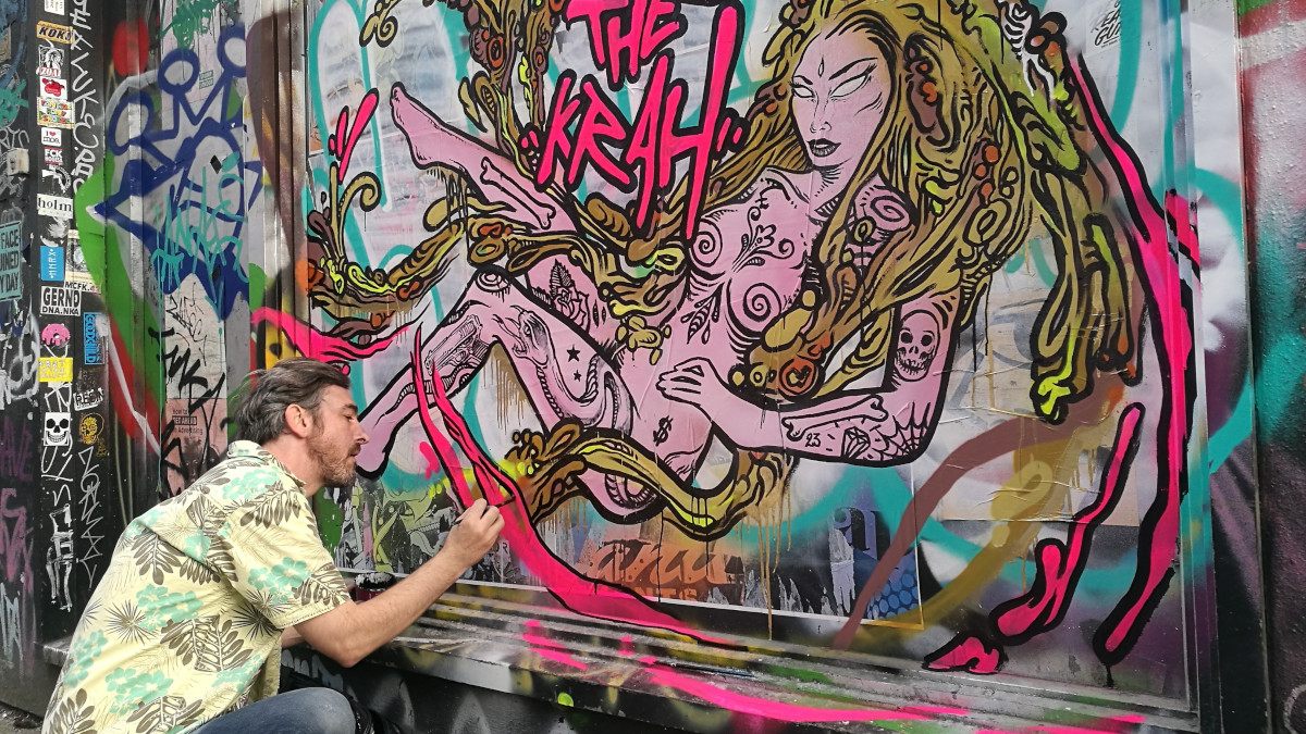 Η πρώτη ατομική έκθεση του γνωστού street artist The Krah στην Ελλάδα είναι γεγονός!