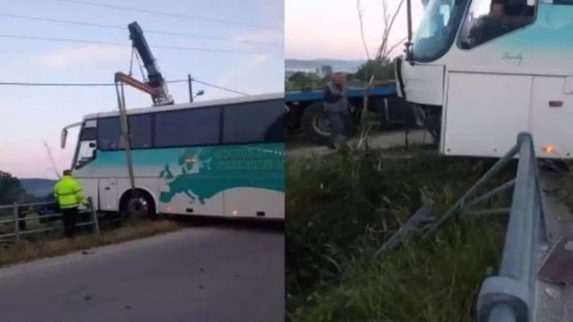 Λαχτάρα για επιβάτες λεωφορείου στα Ιωάννινα: Αποκοιμήθηκε στο τιμόνι ο οδηγός – Το όχημα έφυγε από τον δρόμο