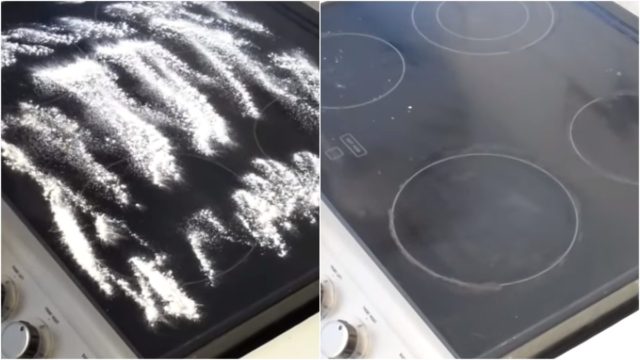 Το έκαναν και οι γιαγιάδες μας! Το αλάνθαστο κόλπο για το καθάρισμα κεραμικής εστιάς που θα σας «λύσει» τα χέρια