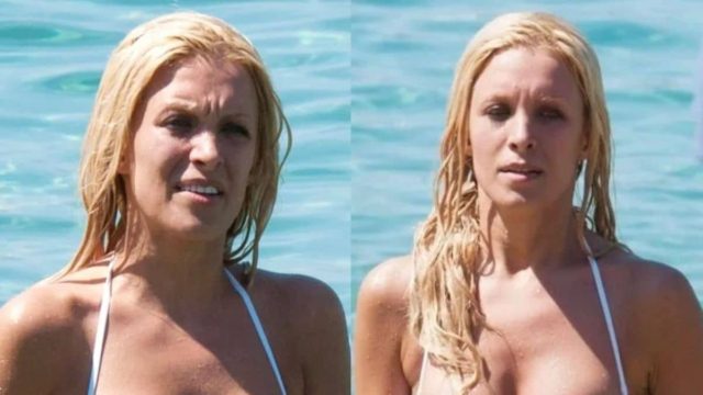 Σούσουρο με την Κατερίνα Καινούργιου: Το 1ο μπάνιο στη θάλασσα, το κορμί λαμπάδα και το πανάκριβο μαγιό της