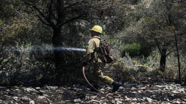 Φωτιά στην Κερατέα