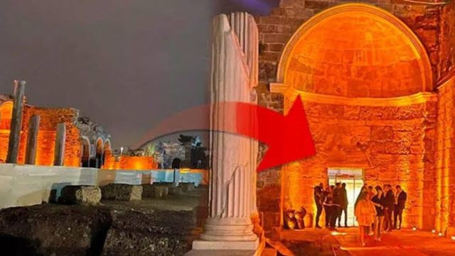 Αδιανόητο: Τούρκοι χρησιμοποίησαν ναό της Αθηνάς ως πύλη για νυχτερινό μπαρ
