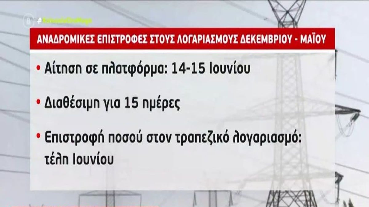 Επιδότηση ρεύματος: Αλλαγές στους δικαιούχους – Οι «παγίδες» για την επιστροφή των 600€ (Video)