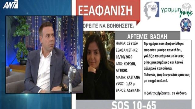 Εξαφάνιση 19χρονης στο Κορωπί: «Εάν μου φέρεται το συγκεκριμένο χρηματικό ποσό…» – Αποκαλύψεις του δικηγόρου Αναστάσιου Ντούγκα (Video)
