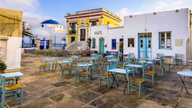 Η φωτογραφία της ημέρας: Καλημέρα από την Άνω Πιάτσα της Σερίφου