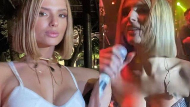 Χαμός στο twitter με την Κατερίνα Λιόλιου, χωρίς σουτιέν στο MEGA (ΦΩΤΟ)