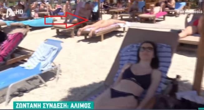 Χαμός με βίντεο στην εκπομπή του Νίκου Μάνεση – Λουόμενη βλέπει κάμερα και… τουρλώνει!