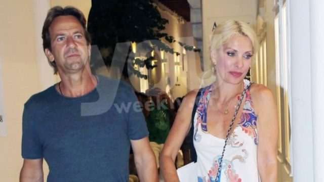 Φωτογραφίες από το σπίτι Μενεγάκη και Παντζόπουλου στην Άνδρο! Διαθέτει τζάκι, τεράστιο κήπο και…