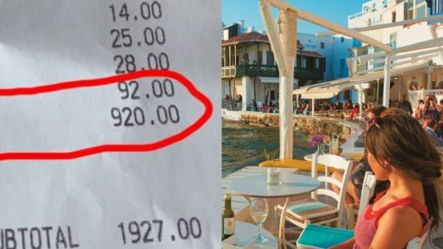 “Τα χάσαμε όταν είδαμε τον λογαριασμό»: Τουρίστες «δικάζουν» μαγαζιά της Μυκόνου για τις τιμές