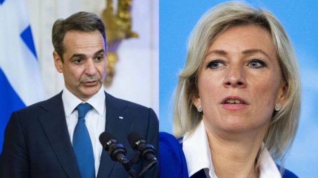 «Πυρά» Ζαχάροβα κατά Μητσοτάκη: «Έχει αντιρωσική στάση, απίστευτο να συγκρίνει τους Μεσολογγίτες με το τάγμα Αζόφ»