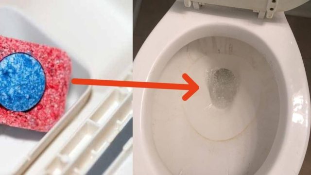 Παίρνει μια ταμπλέτα για το πλυντήριο και την ρίχνει στην τουαλέτα – Μόλις δείτε το αποτέλεσμα, θα το κάνετε κι εσείς!