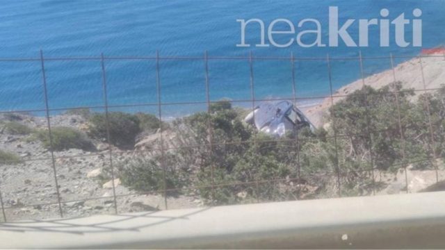 Απίστευτο περιστατικό στο Ηράκλειο: Άνδρας εγκλωβίστηκε στο όχημα του για 12 ώρες δίπλα στον γκρεμό