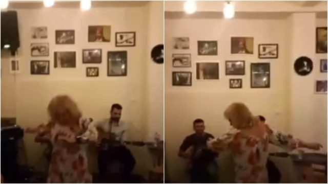 Τα έδωσε όλα: Χαμός με το λεβέντικο ζεϊμπέκικο της Αγγελικής Νικολούλη μετά το τέλος της εκπομπής (video)