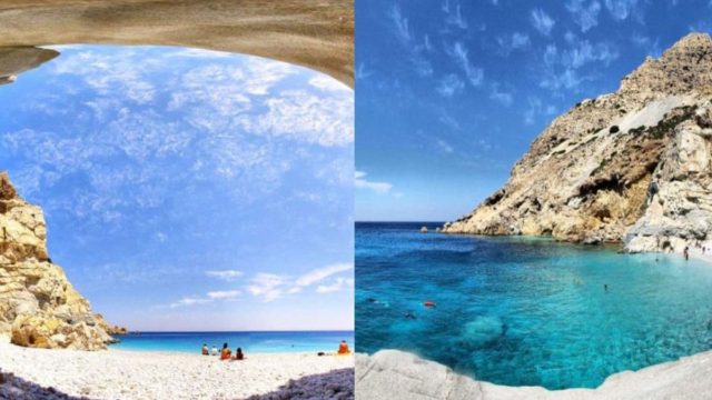 Λευκή άμμος, εντυπωσιακοί βράχοι, κυανά νερά: Οι «Σεϋχέλλες» βρίσκονται σε ελληνικό νησί παράδεισο