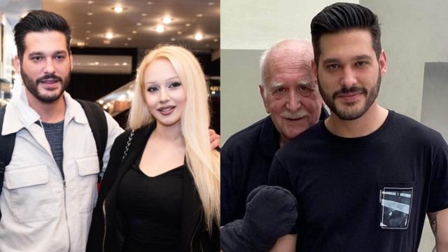 Ασυγκράτητος ο γιος του Γιώργου Παπαδάκη, Φοίβος – Τα καυτά φιλιά με τη σύντροφό του στη θάλασσα (photos)