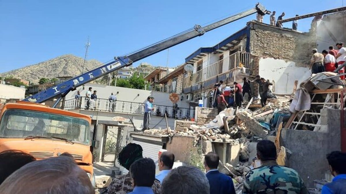 Τραγωδία στο Ιράν: Τουλάχιστον δύο οι νεκροί και τέσσερις τραυματίες από νέα κατάρρευση κτιρίου