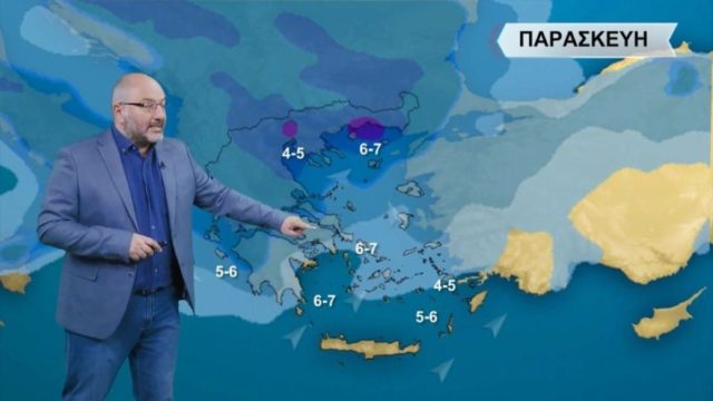 Καιρικός συναγερμός από τον Σάκη Αρναούτογλου: Θέλει προσοχή την Παρασκευή η ψυχρή μάζα (Video)