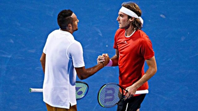 ATP: Μεγάλος Κύργιος, νίκησε τον Τσιτσιπά στον «εμφύλιο» του Χάλε