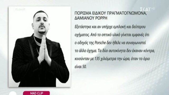 Mad Clip: «Δεν έκανε κόντρα, δεν είχε πάρει ναρκωτικά» – Στη δημοσιότητα ολόκληρο το πόρισμα για τα αίτια θανάτου του (video)