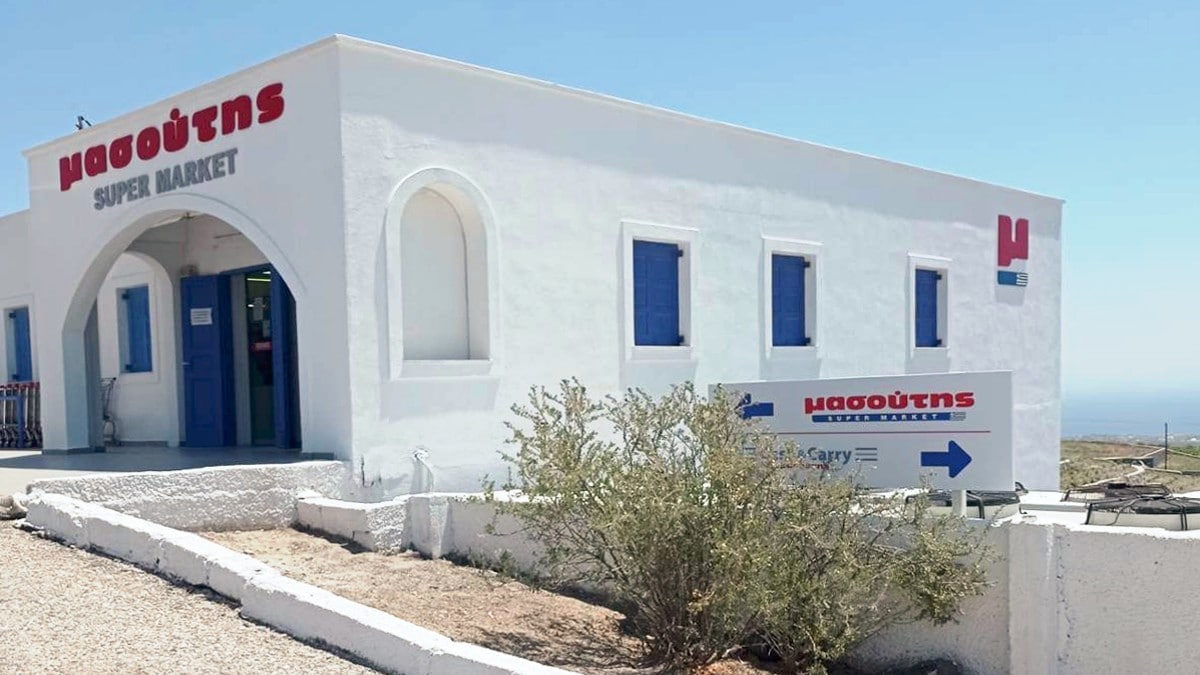 Νέο κατάστημα Μασούτης στη Σαντορίνη!